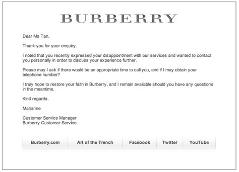 burberry customer service london|Burberry customer service email.